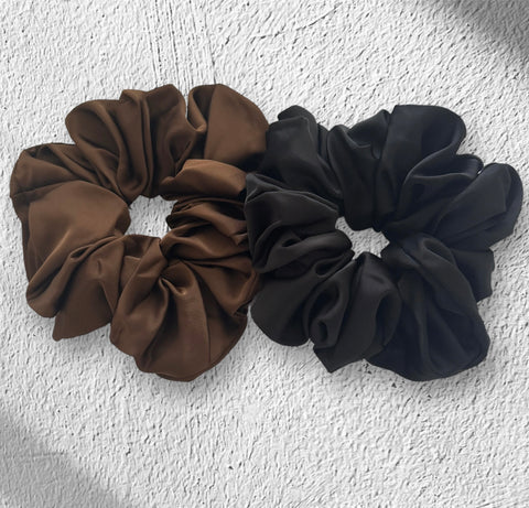 Jumbo Satin Hair Scrunchie